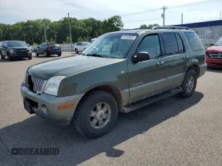 2002 Mercury Mountaineer Convenience с VIN 4M2ZU86W32ZJ21734, выставлен на аукционе Copart как лот 59169985 с пробегом 198 796 миль миль и Списание • Salvage title. История ставок и продаж доступна на DreamBid. Изображение 1.
