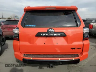 2023 Toyota 4Runner TRD Pro with VIN JTELU5JR4P6140079, listed as a Copart auction lot 42431125 with 22,979 mi miles and Salvage title. Bid and sale history available at DreamBid. Image 6.