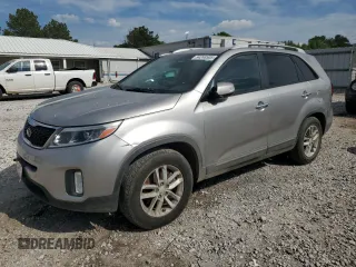 2014 Kia Sorento LX with VIN 5XYKT3A63EG453874, listed as a Copart auction lot 54248505 with 211,670 mi miles and Clean Title. Bid and sale history available at DreamBid. Image 1.