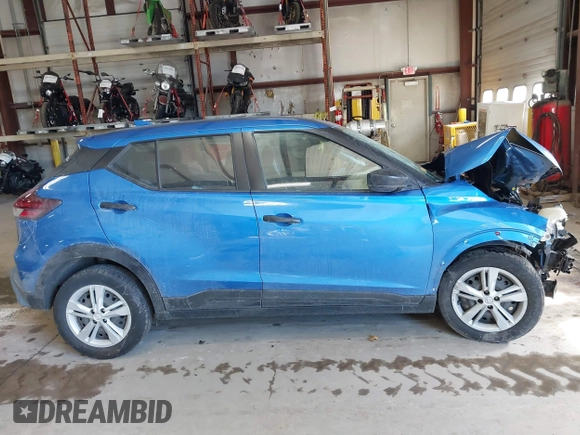 2021 Nissan Kicks S with VIN 3N1CP5BV9ML530901, listed as a IAAI auction lot 41672232 with Not Provided miles and . Bid and sale history available at carsss.com. Image 14.
