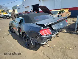 2018 Ford Mustang GT Premium with VIN 1FATP8FF0J5178312, listed as a Copart auction lot 50908785 with 54,660 mi miles and Salvage title. Bid and sale history available at DreamBid. Image 3.
