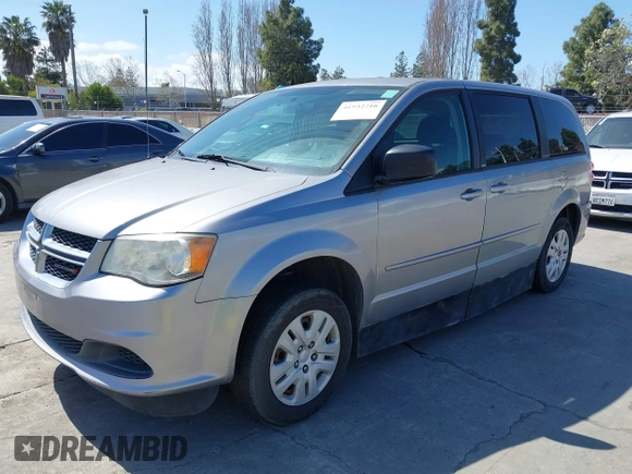 2014 Dodge Grand Caravan SE 30th Anniversary with VIN 2C4RDGBG7ER285646, listed as a IAAI auction lot 41932716 with 161,260 mi miles and . Bid and sale history available at DreamBid. Image 2.