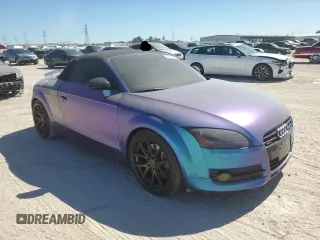 2009 Audi TT 3.2L with VIN TRURD38J191004792, listed as a Copart auction lot 76262714 with 115,315 mi miles and Salvage Title. Bid and sale history available at carsss.com. Image 4.