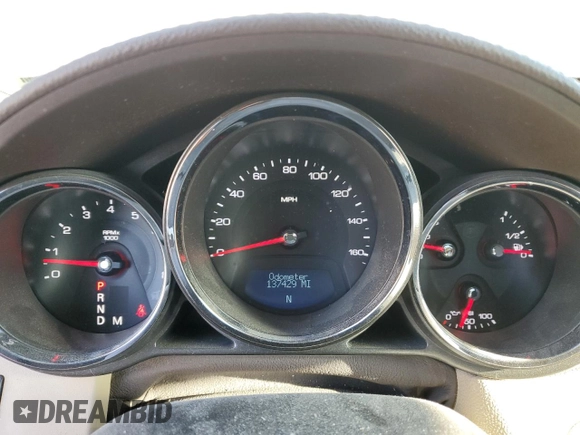 2012 Cadillac CTS Premium with VIN 1G6DS5E33C0141549, listed as a Copart auction lot 48480825 with 137,429 mi miles and Salvage title. Bid and sale history available at DreamBid. Image 9.