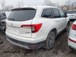 2019 Honda Pilot EX-L with VIN 5FNYF6H59KB032437, listed as a IAAI auction lot 41716318 with 103,556 mi miles. Bid and sale history available at carsss.com. Image 4.
