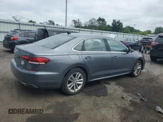 2020 Volkswagen Passat SE with VIN 1VWSA7A34LC021327, listed as a Copart auction lot 61075545 with 39,445 mi miles and Salvage title. Bid and sale history available at DreamBid. Image 3.