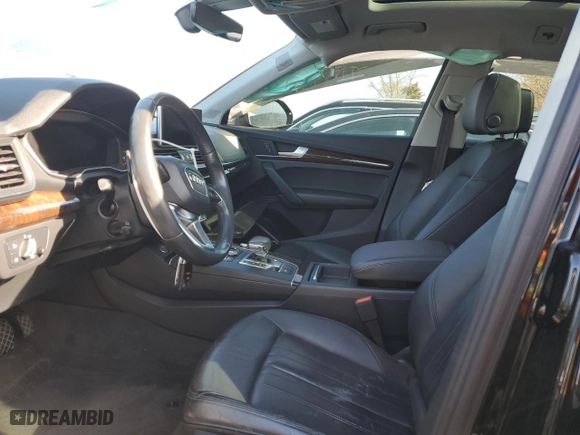 2018 Audi Q5 Premium Plus with VIN WA1BNAFY6J2192957, listed as a Copart auction lot 45872985 with 127,783 mi miles and Salvage Title. Bid and sale history available at carsss.com. Image 7.