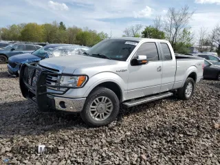 2014 Ford F-150 XL with VIN 1FTFX1EF1EKD35689, listed as a Copart auction lot 54390935 with 175,706 mi miles and Salvage Title. Bid and sale history available at carsss.com. Image 1.