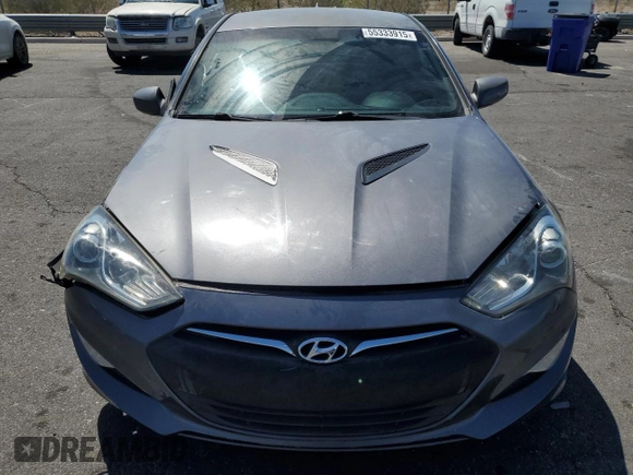 2014 Hyundai Genesis Coupe 2.0T with VIN KMHHT6KD2EU121329, listed as a Copart auction lot 55333915 with 78,438 mi miles and Salvage title. Bid and sale history available at DreamBid. Image 5.
