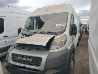 2020 Ram ProMaster Cargo with VIN 3C6TRVDG7LE104897, listed as a Copart auction lot 65012484 with Not Provided miles and Salvage Title. Bid and sale history available at carsss.com. Image 1.