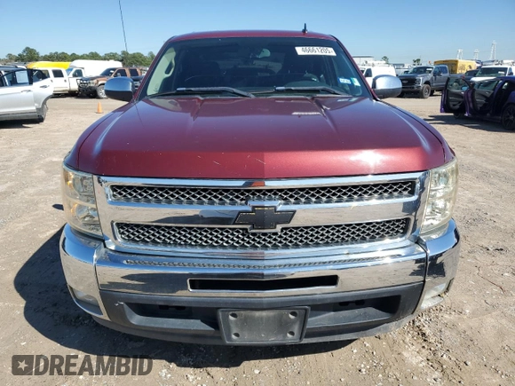 2013 Chevrolet Silverado 1500 LT with VIN 3GCPCSE05DG231990, listed as a Copart auction lot 46661205 with 195,158 mi miles and Salvage Title. Bid and sale history available at DreamBid. Image 5.