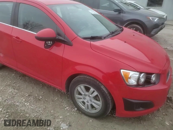 2014 Chevrolet Sonic LT with VIN 1G1JC6SB1E4196455, listed as a Copart auction lot 44398885 with 59,348 mi miles and Salvage Title. Bid and sale history available at carsss.com. Image 10.