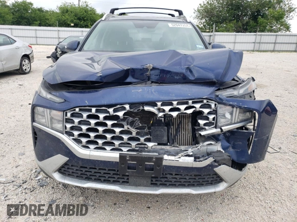 2023 Hyundai Santa Fe Hybrid SEL Premium with VIN 5NMS3DA11PH010660, listed as a Copart auction lot 52047264 with 35,502 mi miles. Bid and sale history available at carsss.com. Image 5.