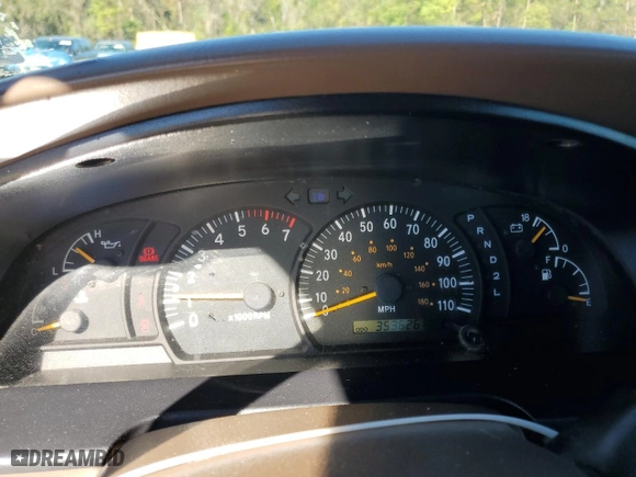 2001 Toyota Tundra SR5 with VIN 5TBRN34141S175405, listed as a Copart auction lot 81263844 with 353,626 mi miles and Salvage Title. Bid and sale history available at carsss.com. Image 9.