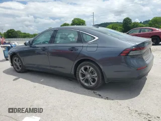 2024 Honda Accord EX с VIN 1HGCY1F38RA004951, выставлен на аукционе Copart как лот 56752595 с пробегом 18 353 миль миль и Списание • Salvage title. История ставок и продаж доступна на DreamBid. Изображение 2.