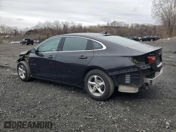 2017 Chevrolet Malibu LS with VIN 1G1ZB5ST2HF132975, listed as a Copart auction lot 52906185 with 50,519 mi miles and Salvage Title. Bid and sale history available at DreamBid. Image 2.