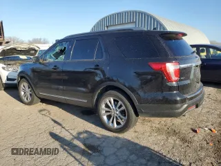 2018 Ford Explorer XLT with VIN 1FM5K7D89JGA79956, listed as a Copart auction lot 49979375 with Not provided miles and Salvage title. Bid and sale history available at DreamBid. Image 2.