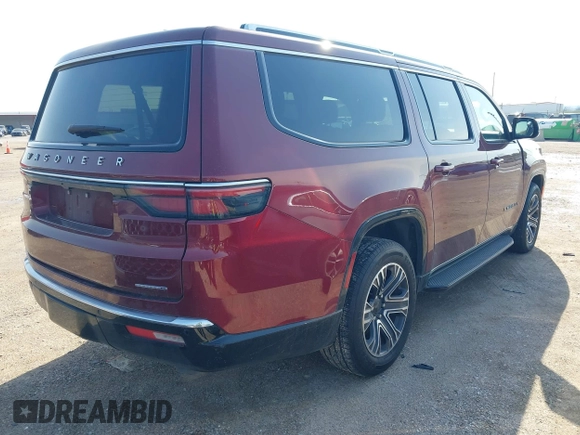 2024 Jeep Wagoneer Series II with VIN 1C4SJSBPXRS101317, listed as a IAAI auction lot 41571929 with 45,489 mi miles and . Bid and sale history available at DreamBid. Image 4.