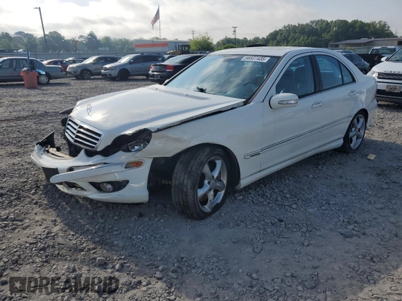 2006 Mercedes-Benz C 230 Sport z VIN WDBRF52H76F771775, wystawiony jako Copart lot #56837435 z przebiegiem 102 192 mil mil oraz Szkoda całkowita • Salvage title. Historia ofert i sprzedaży dostępna na DreamBid. Obrazek 1.