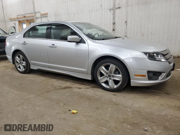 2012 Ford Fusion SPORT with VIN 3FAHP0KCXCR411759, listed as a Copart auction lot 49118685 with 81,252 mi miles and Salvage Title. Bid and sale history available at carsss.com. Image 4.