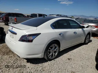 2012 Nissan Maxima SV with VIN 1N4AA5AP9CC847179, listed as a Copart auction lot 61097075 with 98,996 mi miles and Salvage title. Bid and sale history available at DreamBid. Image 3.