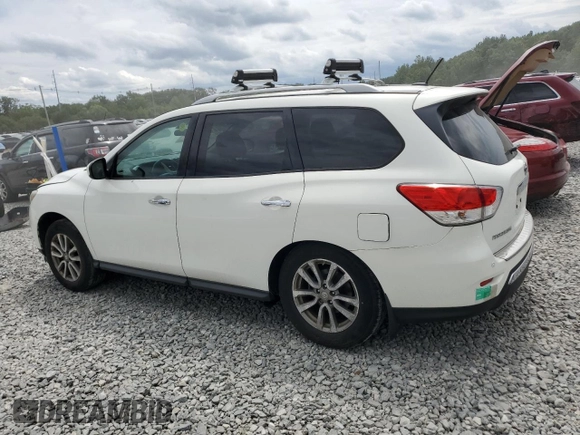 2014 Nissan Pathfinder S with VIN 5N1AR2MM6EC687828, listed as a Copart auction lot 65210805 with 139,128 mi miles and Clean title. Bid and sale history available at DreamBid. Image 2.