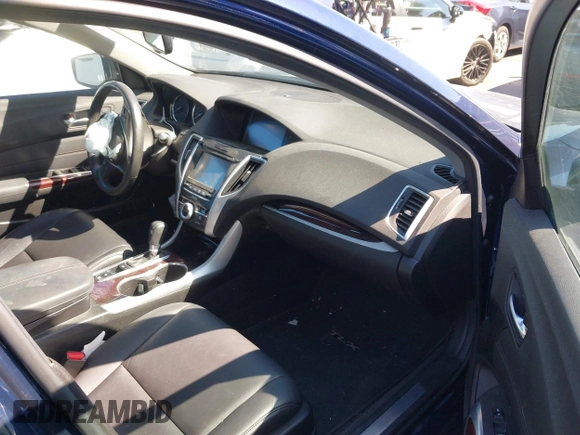 2017 Acura TLX with VIN 19UUB1F30HA001577, listed as a IAAI auction lot 41831495 with 78,183 mi miles. Bid and sale history available at carsss.com. Image 5.