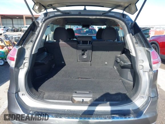 2015 Nissan Rogue SV with VIN KNMAT2MV2FP515336, listed as a IAAI auction lot 41892007 with 136,466 mi miles and . Bid and sale history available at carsss.com. Image 18.