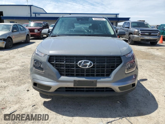 2022 Hyundai Venue SE with VIN KMHRB8A38NU176847, listed as a Copart auction lot 55209065 with 50,975 mi miles and Non repairable. Bid and sale history available at DreamBid. Image 5.