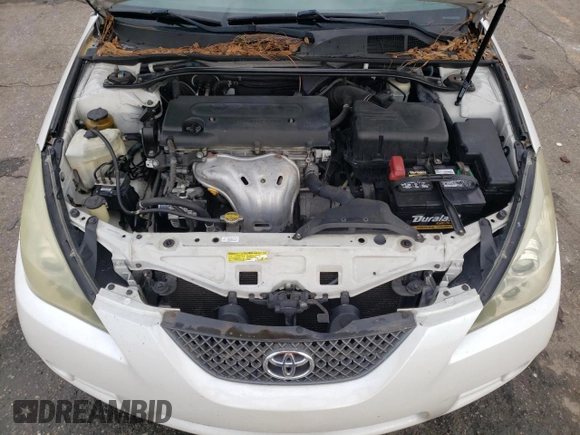 2007 Toyota Solara SE with VIN 4T1CE30P97U757443, listed as a Copart auction lot 47577155 with 184,134 mi miles and Salvage Title. Bid and sale history available at carsss.com. Image 11.