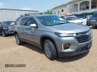 2023 Chevrolet Traverse LT Cloth z VIN 1GNERGKW8PJ276461, wystawiony jako IAAI lot #41944217 z przebiegiem 27 254 mil mil oraz . Historia ofert i sprzedaży dostępna na DreamBid. Obrazek 1.