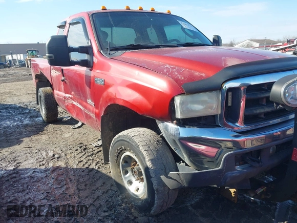 2003 Ford Super Duty F-250 XL with VIN 1FTNX21P93EC62695, listed as a IAAI auction lot 41687232 with 227,181 mi miles. Bid and sale history available at carsss.com. Image 6.
