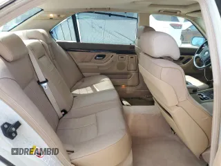1998 BMW 7 Series 740il with VIN WBAGJ8323WDM17893, listed as a Copart auction lot 69853684 with 155,155 mi miles and Clean Title. Bid and sale history available at carsss.com. Image 10.