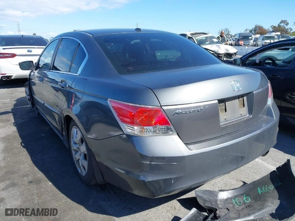 2009 Honda Accord Sdn EX-L with VIN 1HGCP26849A128879, listed as a IAAI auction lot 41950168 with 95,045 mi miles. Bid and sale history available at carsss.com. Image 3.