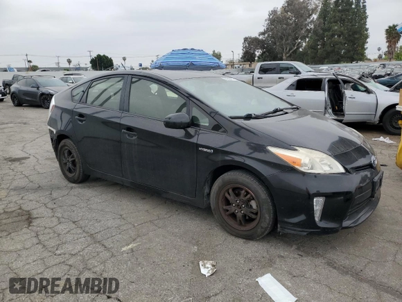 2015 Toyota Prius Four with VIN JTDKN3DU9F0458184, listed as a Copart auction lot 54069435 with 98,696 mi miles and Salvage Title. Bid and sale history available at carsss.com. Image 4.