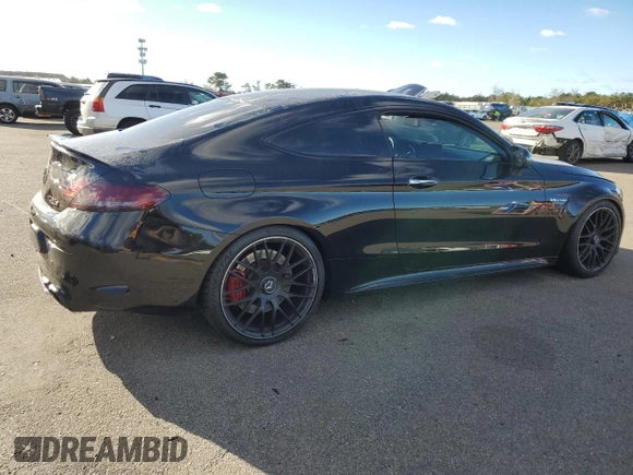 2017 Mercedes-Benz C 63 S AMG with VIN WDDWJ8HB9HF482199, listed as a Copart auction lot 80140554 with 36,010 mi miles and Salvage Title. Bid and sale history available at carsss.com. Image 3.