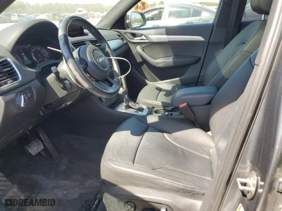 2017 Audi Q3 Premium Plus with VIN WA1JCCFS5HR003032, listed as a Copart auction lot 50630235 with 71,983 mi miles and Salvage Title. Bid and sale history available at carsss.com. Image 7.