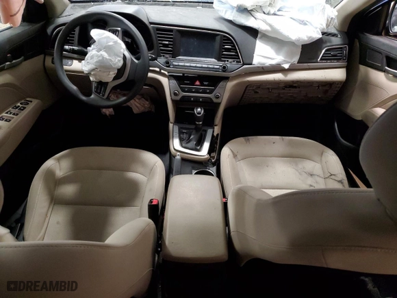 2018 Hyundai Elantra SEL with VIN 5NPD84LF7JH213792, listed as a Copart auction lot 50190415 with 0 mi miles and Salvage Title. Bid and sale history available at carsss.com. Image 8.