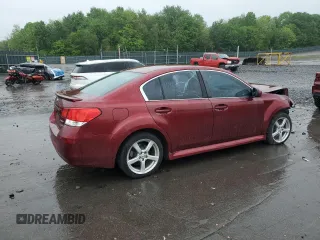 2011 Subaru Legacy 2.5i z VIN 4S3BMBA66B3220272, wystawiony jako Copart lot #57750905 z przebiegiem Nie podano mil oraz Szkoda całkowita • Salvage title. Historia ofert i sprzedaży dostępna na DreamBid. Obrazek 3.