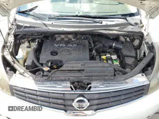 2008 Nissan Quest with VIN 5N1BV28U18N104617, listed as a Copart auction lot 69333144 with 172,432 mi miles and Salvage Title. Bid and sale history available at carsss.com. Image 12.