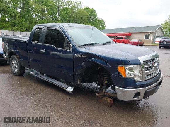 2013 Ford F-150 XL with VIN 1FTFX1EFXDFB89719, listed as a IAAI auction lot 42310707 with 142,977 mi miles and . Bid and sale history available at DreamBid. Image 1.