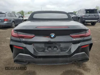 2019 BMW 8 Series M850i xDrive with VIN WBAFY4C51KBX39240, listed as a Copart auction lot 58042555 with 23,014 mi miles and Non repairable. Bid and sale history available at DreamBid. Image 6.