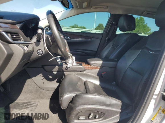 2013 Cadillac XTS Luxury with VIN 2G61R5S32D9131914, listed as a Copart auction lot 56569505 with 123,427 mi miles and Salvage title. Bid and sale history available at DreamBid. Image 7.