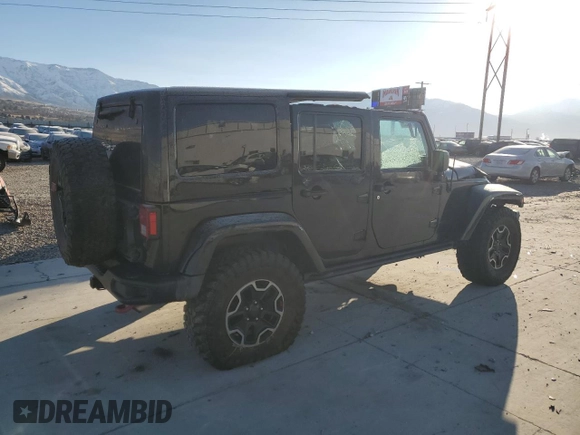 2016 Jeep Wrangler Unlimited Rubicon Hard Rock with VIN 1C4HJWFG5GL197439, listed as a Copart auction lot 42861525 with 74,082 mi miles and Salvage Title. Bid and sale history available at carsss.com. Image 3.