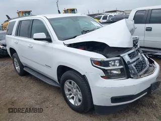 2018 Chevrolet Tahoe LT with VIN 1GNSCBKC0JR356276, listed as a IAAI auction lot 41961957 with 120,429 mi miles and . Bid and sale history available at DreamBid. Image 1.