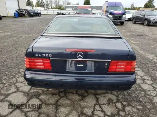 1997 Mercedes-Benz SL-Class with VIN WDBFA63F1VF150020, listed as a Copart auction lot 51012045 with 287,777 mi miles and Clean Title. Bid and sale history available at carsss.com. Image 6.