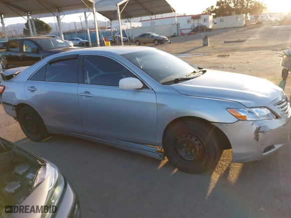 2007 Toyota Camry CE with VIN 4T1BE46K27U508205, listed as a IAAI auction lot 41827197 with 187,126 mi miles. Bid and sale history available at carsss.com. Image 14.