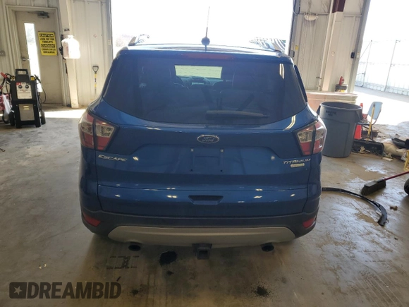 2017 Ford Escape Titanium with VIN 1FMCU0J94HUF06963, listed as a Copart auction lot 51993245 with 90,588 mi miles and Clean Title. Bid and sale history available at carsss.com. Image 6.