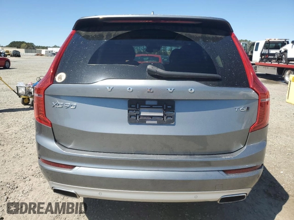 2020 Volvo XC90 Momentum with VIN YV4A22PK4L1607564, listed as a Copart auction lot 50041325 with 40,248 mi miles and Salvage Title. Bid and sale history available at carsss.com. Image 6.