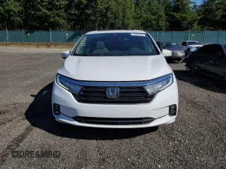 2021 Honda Odyssey EX-L with VIN 5FNRL6H79MB043486, listed as a Copart auction lot 51002515 with 47,998 mi miles and Salvage Title. Bid and sale history available at DreamBid. Image 5.